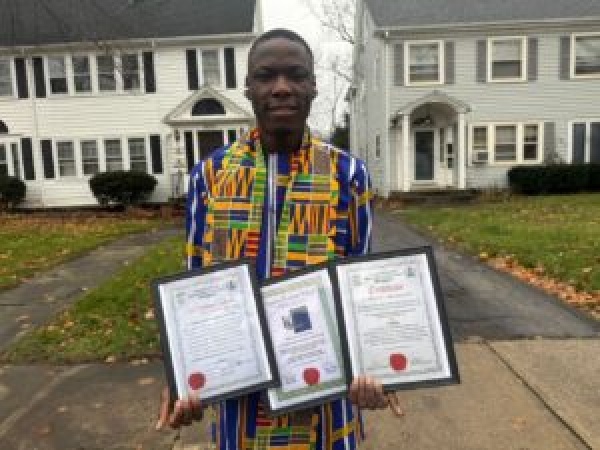 Nigerian who wrote WASSCE 17 times bags distinction from London School