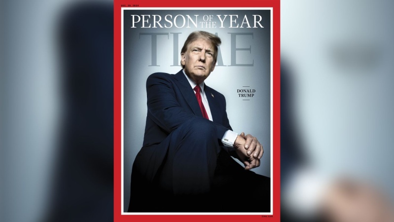 Time Magazine names Donald Trump Person of the Year for second time