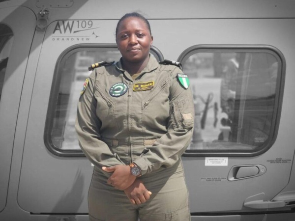 Nigeria gets first female navy aircraft pilot