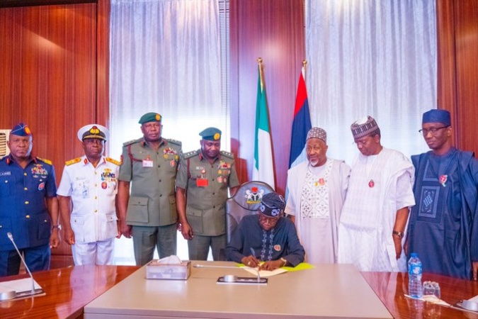 Tinubu approves new service terms for military personnel