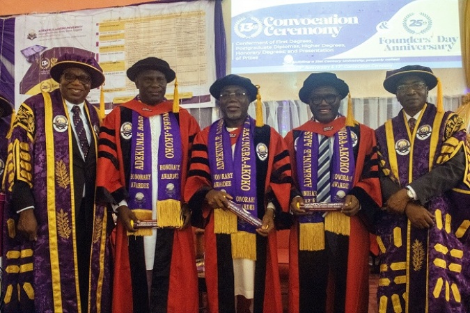 Honour for Mr. Revenue, as LIRS Boss Ayodele Subair receives honorary doctorate degree