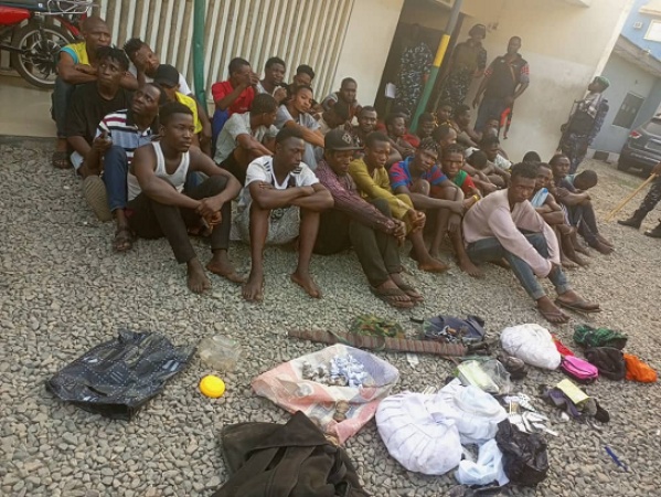 Yuletide: Police raid black spots nationwide, arrest 128 hoodlums