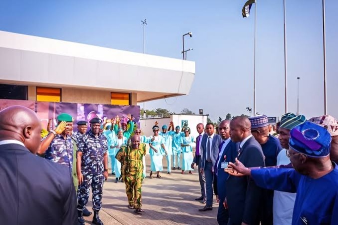 Why Tinubu meets Papa Ajasco whenever he arrives Lagos airport ? Presidency 