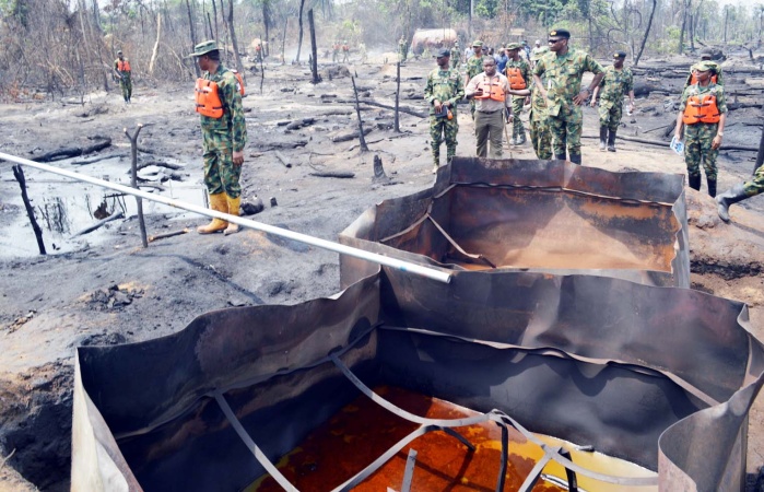 Oil Theft: Children, women used as shields at illegal refinery sites ? Diri