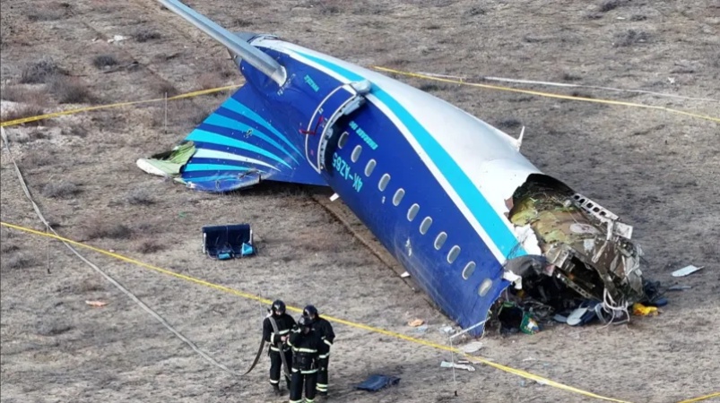 JUST IN: Putin apologises for plane crash that claimed 38 lives