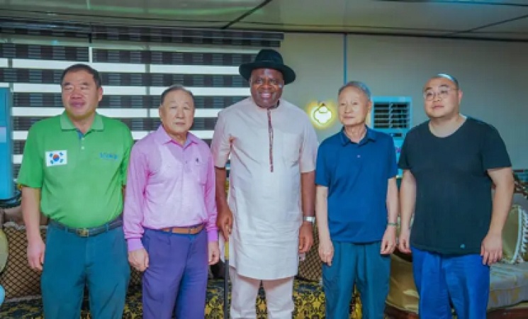South Korean Technical Team installs rice mills in Bayelsa