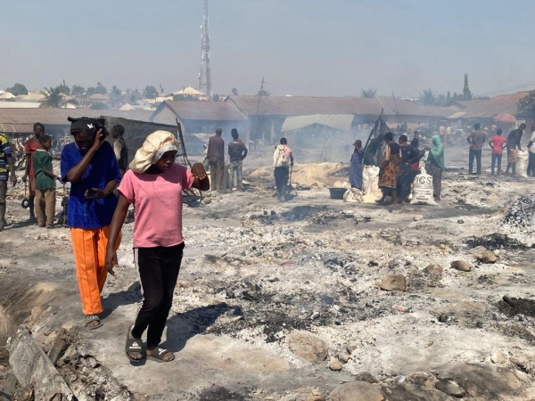 Masaka market inferno: Traders accuse Nasarawa govt of complicity