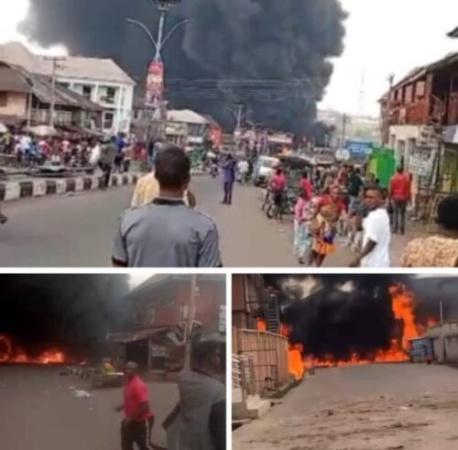 Many feared dead as petrol tanker explodes in Delta