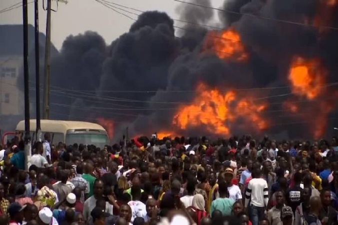 JUST IN: Gas explosion rocks Port Harcourt