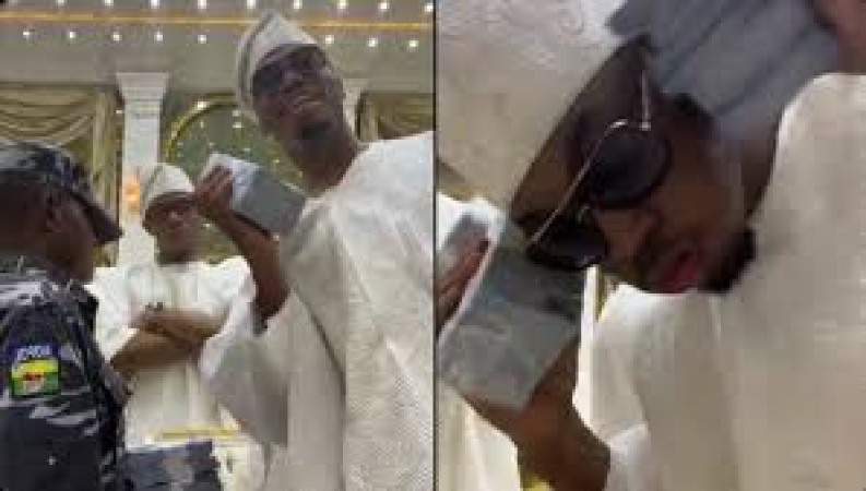 Police detain officer caught in viral video of Chief Okoya?s sons allegedly abusing naira