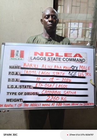 NDLEA captures chief priest after three months manhunt, recovers drugs from his shrine