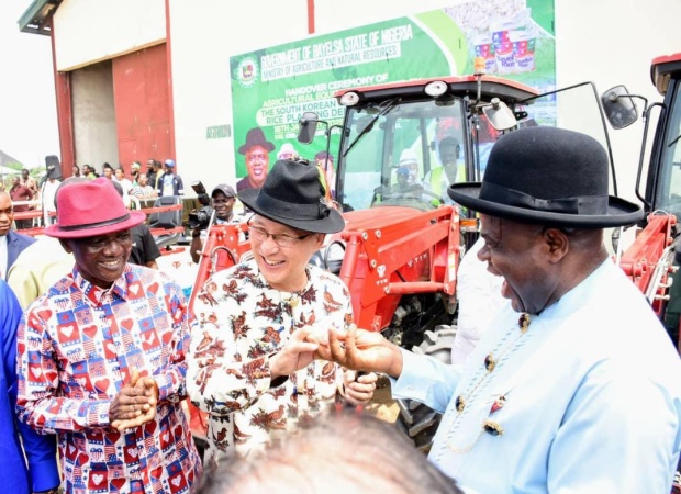 South Korea hands over mechanised agric equipment to Bayelsa