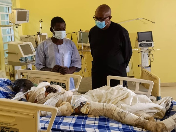 Niger tanker explosion: Obi visits victims, calls for urgent safety measures