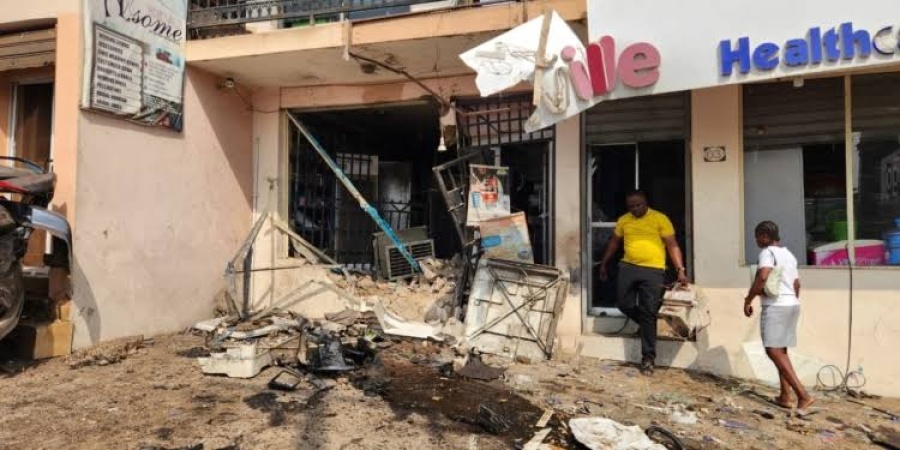 One dead, other injured as car rams into pharmacy store in Ibadan