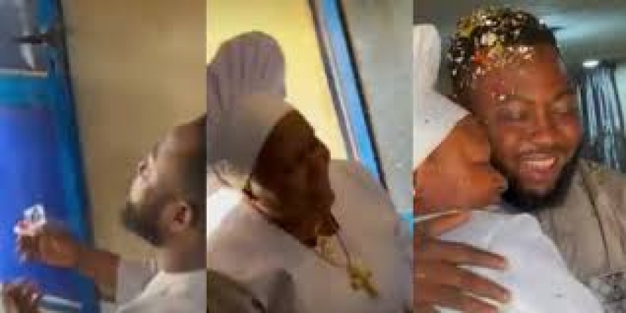 Drama as Oluwadollarz?s mother gets engaged weeks after son
