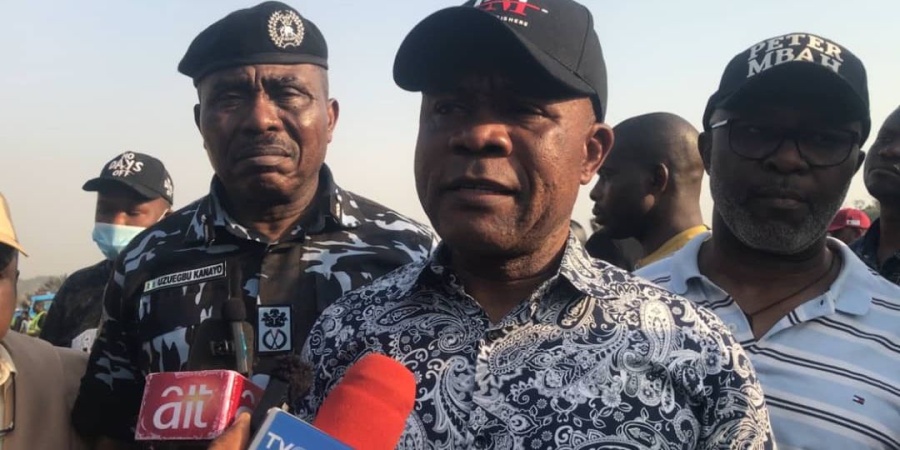 Mbah visits Enugu fuel tanker accident scene, orders measures to prevent reoccurrence