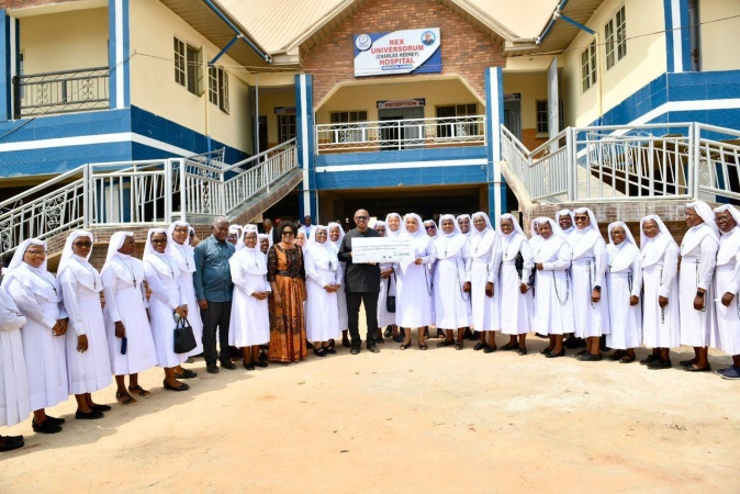 Obi ups support for healthcare, donates a total of 100m to IHM Health System