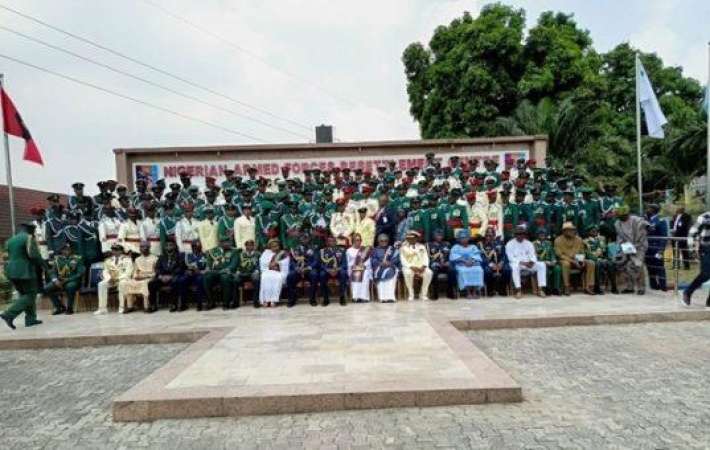 Over 600 soldiers warm up for retirement