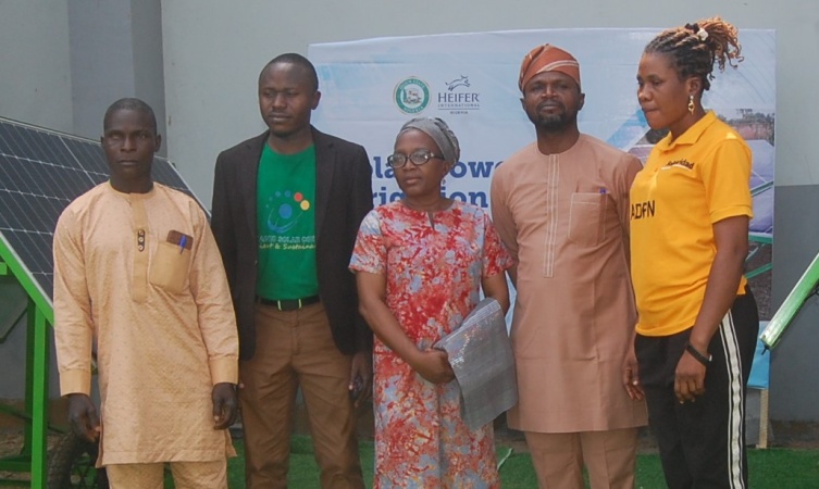 Heifer Nigeria launches innovative solar-powered irrigation pumps finance leasing project to empower smallholder farmers