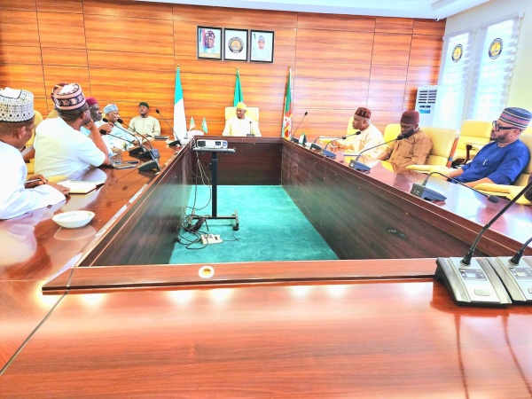 NAHCON Chairman, Commissioners visit to Katsina State Governor
