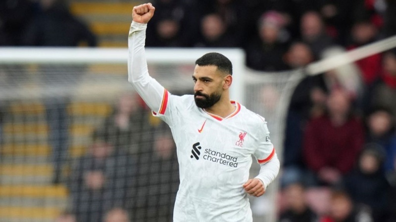 EPL: Salah?s brace fires Liverpool nine points clear