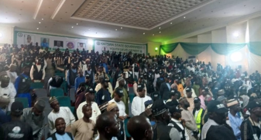 Katsina Govt empowers over 1,000 thugs with N252m to become self reliant