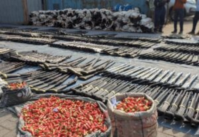 Customs hand over 3,897 rifles, cartridges to NCCOSALW