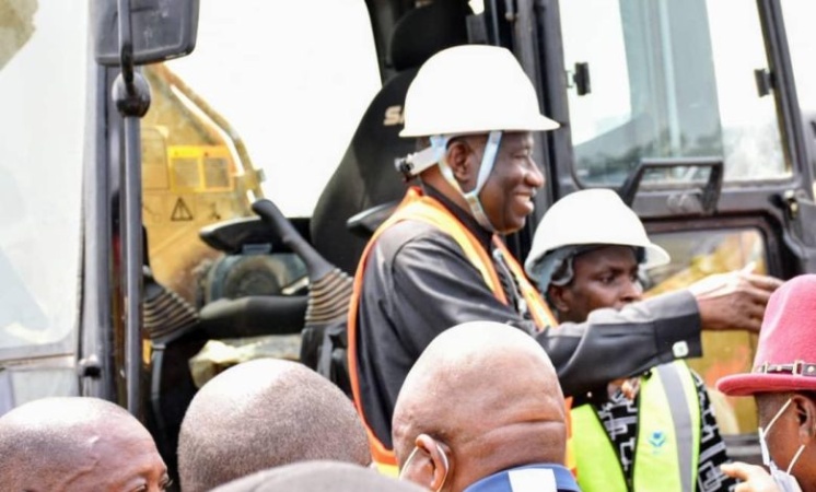 Jonathan flags off work on new Bayelsa Stadium Project
