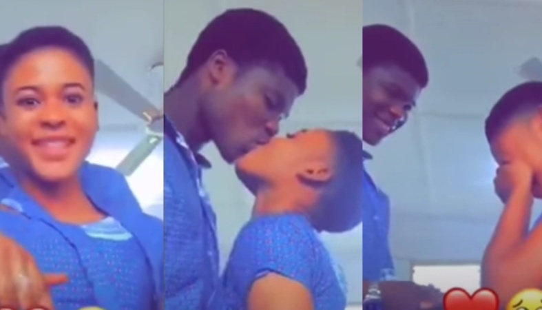 Shock, outcry as students seen kissing in viral video during celebration