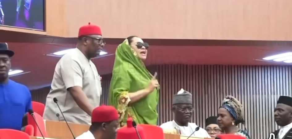 Akpabio orders Senator Natasha out of plenary