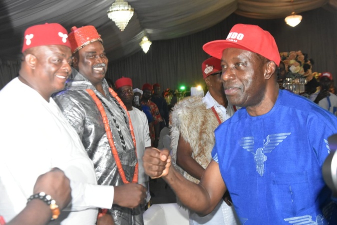 Think Home, Invest in Anambra ? Soludo Charges Anambrarians in Lagos