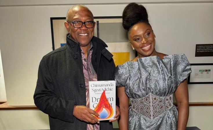Peter Obi attends launch of Chimamanda?s book in London