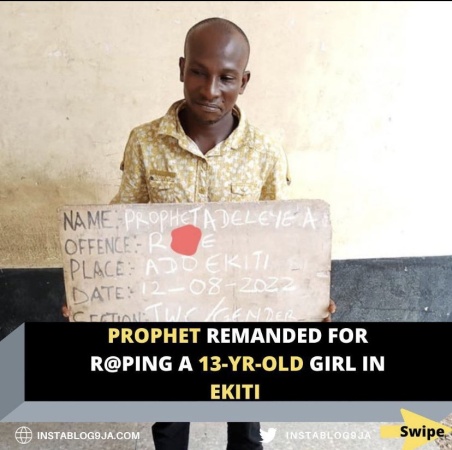 Prophet sentenced to life imprisonment for raping lover?s under-aged daughter
