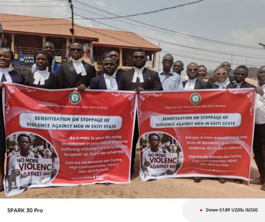 Ekiti lawyers lament rising cases of violence against men