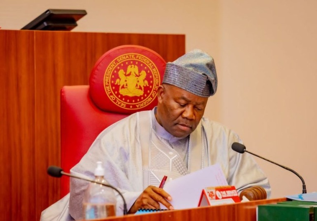 Natasha: Why we can?t probe Akpabio ? Senate