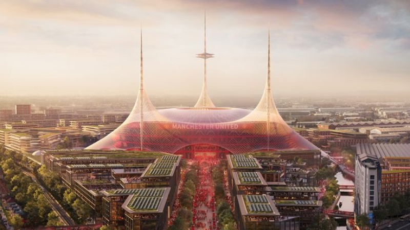 Man Utd plan to build ?iconic? ?2bn 100,000-capacity stadium