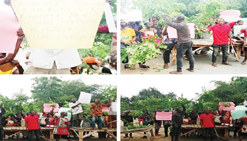 Protesters barricade East-West road as herdsmen cut off man?s hand in Delta
