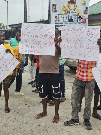 Contractors protest DESOPADEC?s refusal to pay for contracts executed