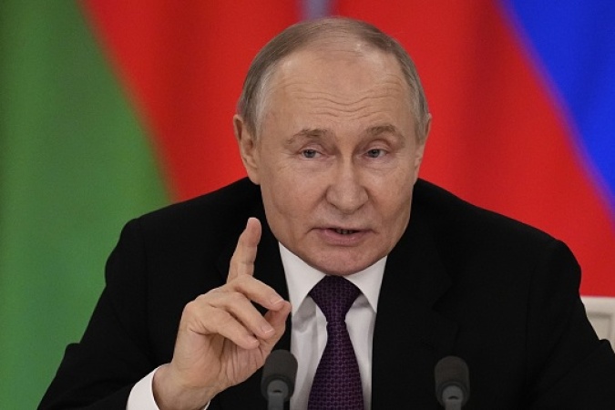 Putin sets out conditions for Ukraine ceasefire