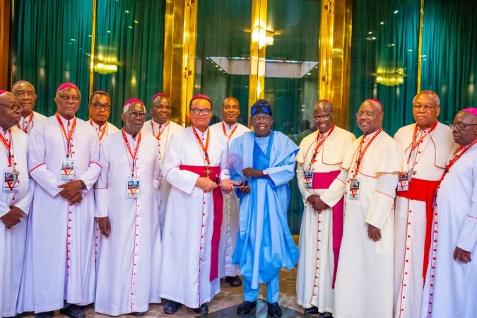Hardship: There?s hope, I?m ready to listen, Tinubu tells Catholic bishops