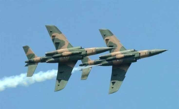 NAF annihilates terrorists? command hub in Mandara Mountains