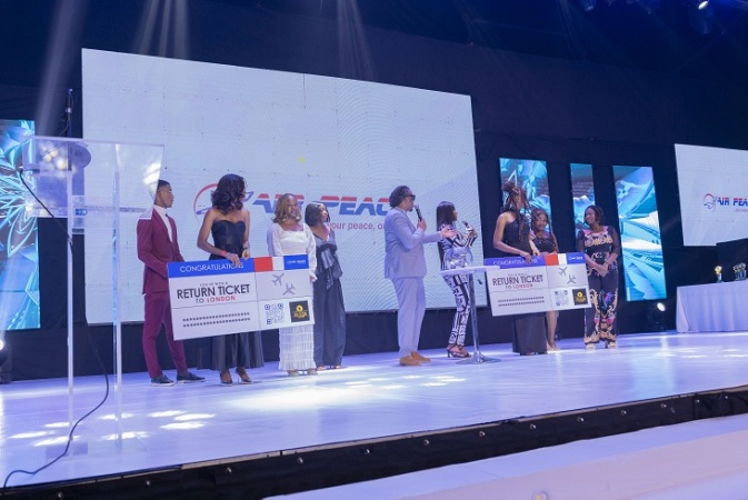 Air Peace rewards five lucky winners at Silverbird Man of the Year 2024 awards, reinforces commitment to CSR and business growth