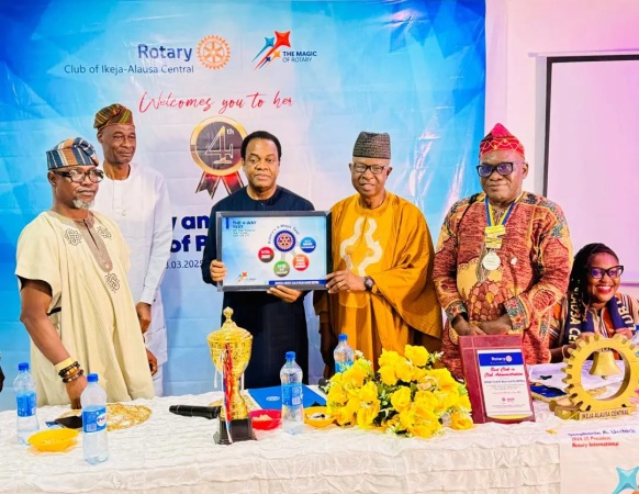 Donald Duke joins Rotary Club of Ikeja-Alausa Central