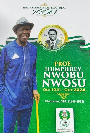 Nwosu conducted one of the best elections in Nigeria ? INEC Chairman, Yakubu 