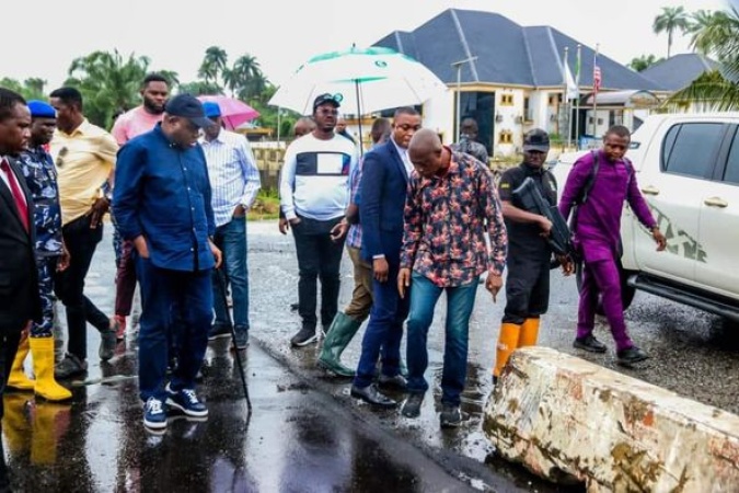 Diri applauds Tinubu on second phase of Nembe-Brass Road, says project crucial to Bayelsa development