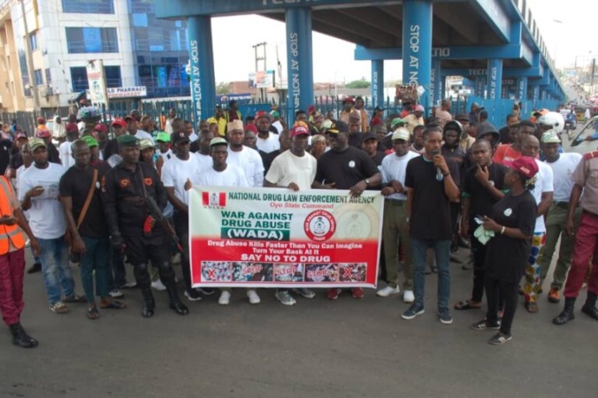 A million people in Oyo State abuse illegal drugs ? NDLEA