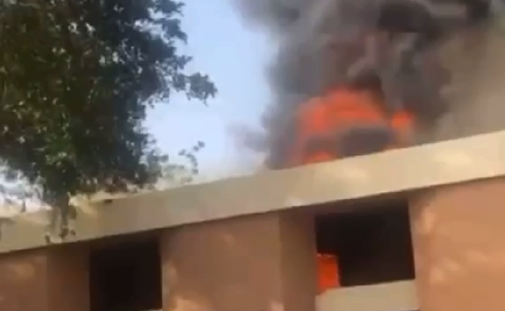 Fire destroys new female hostel at Sokoto varsity