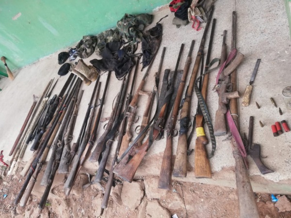 Another arms cache