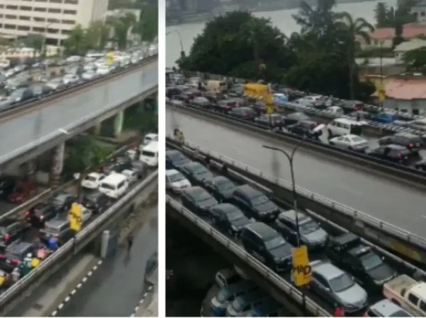 Independence Bridge Closure: Gridlock persists in Lagos despite FG?s reopening order