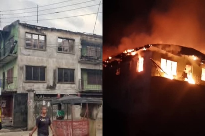 Aba residents appeal to Otti after losing property worth millions in midnight fire